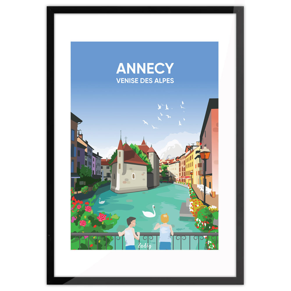 ANNECY Canaux Cadre