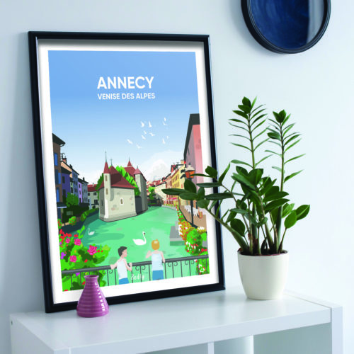 ANNECY Canaux Commode